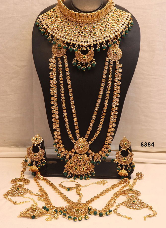 TEW Traditional Designer Chokar And Long Bridal Necklace Set Collection